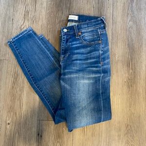 Madewell High Riser Skinny Jeans